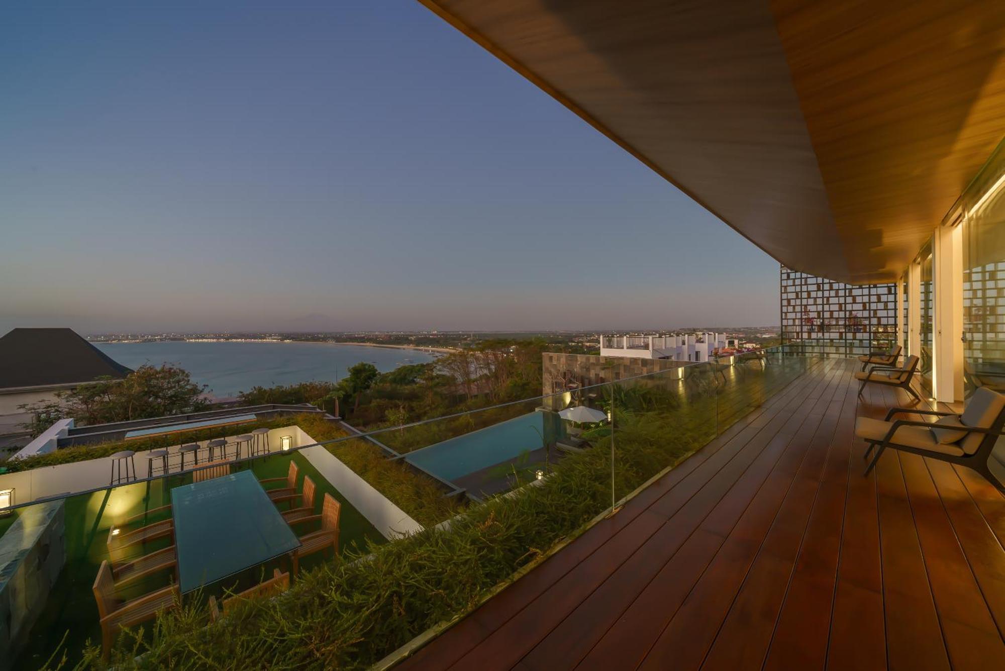 Beyond The Sea - Luxe Sea View Villa In Jimbaran Екстер'єр фото