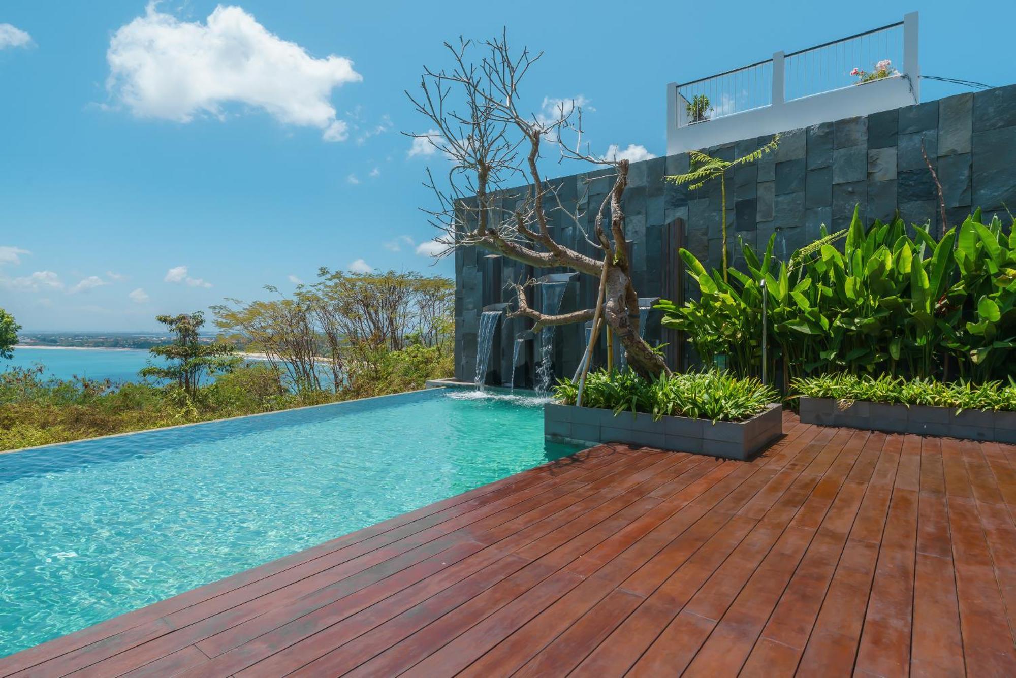 Beyond The Sea - Luxe Sea View Villa In Jimbaran Екстер'єр фото