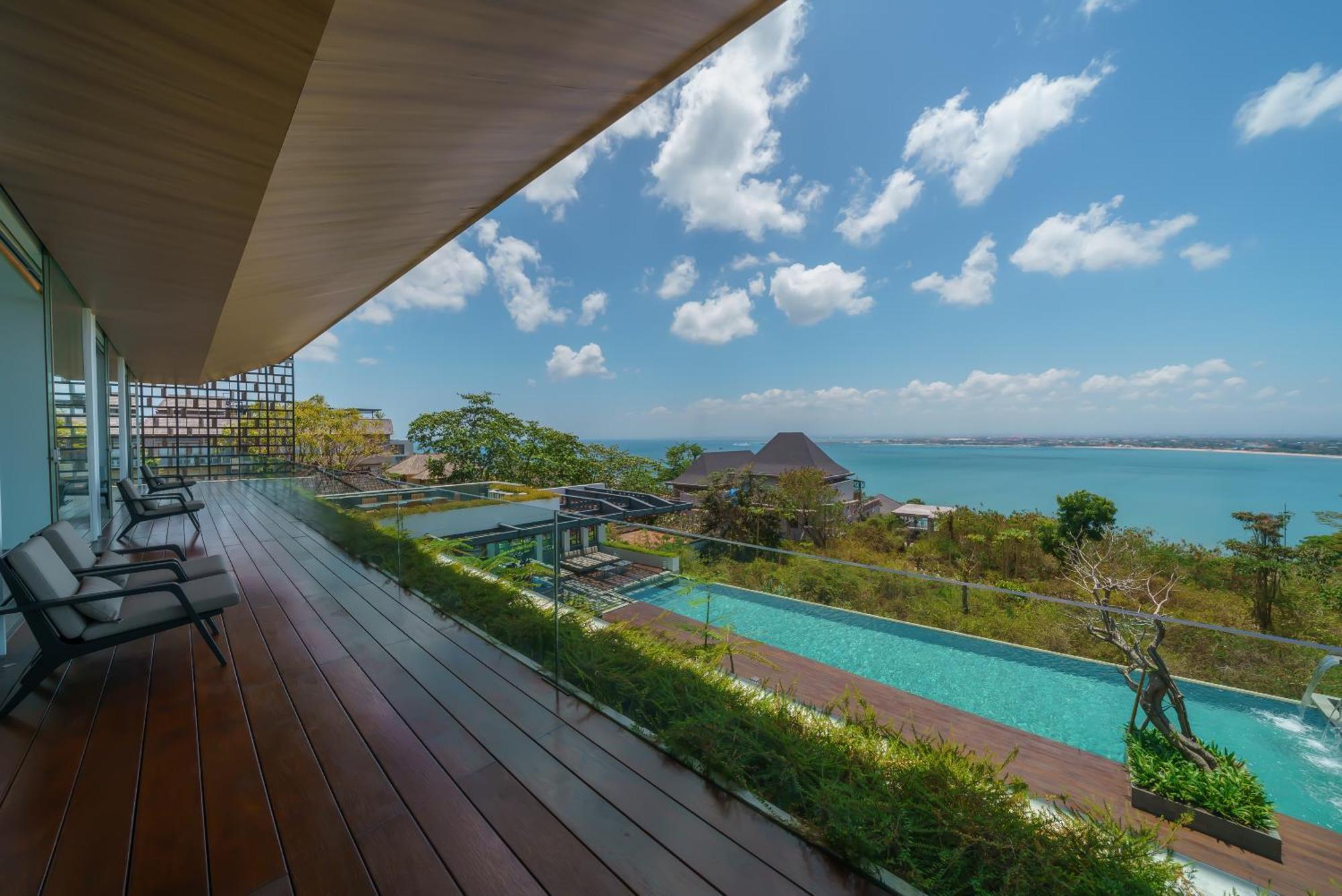 Beyond The Sea - Luxe Sea View Villa In Jimbaran Екстер'єр фото